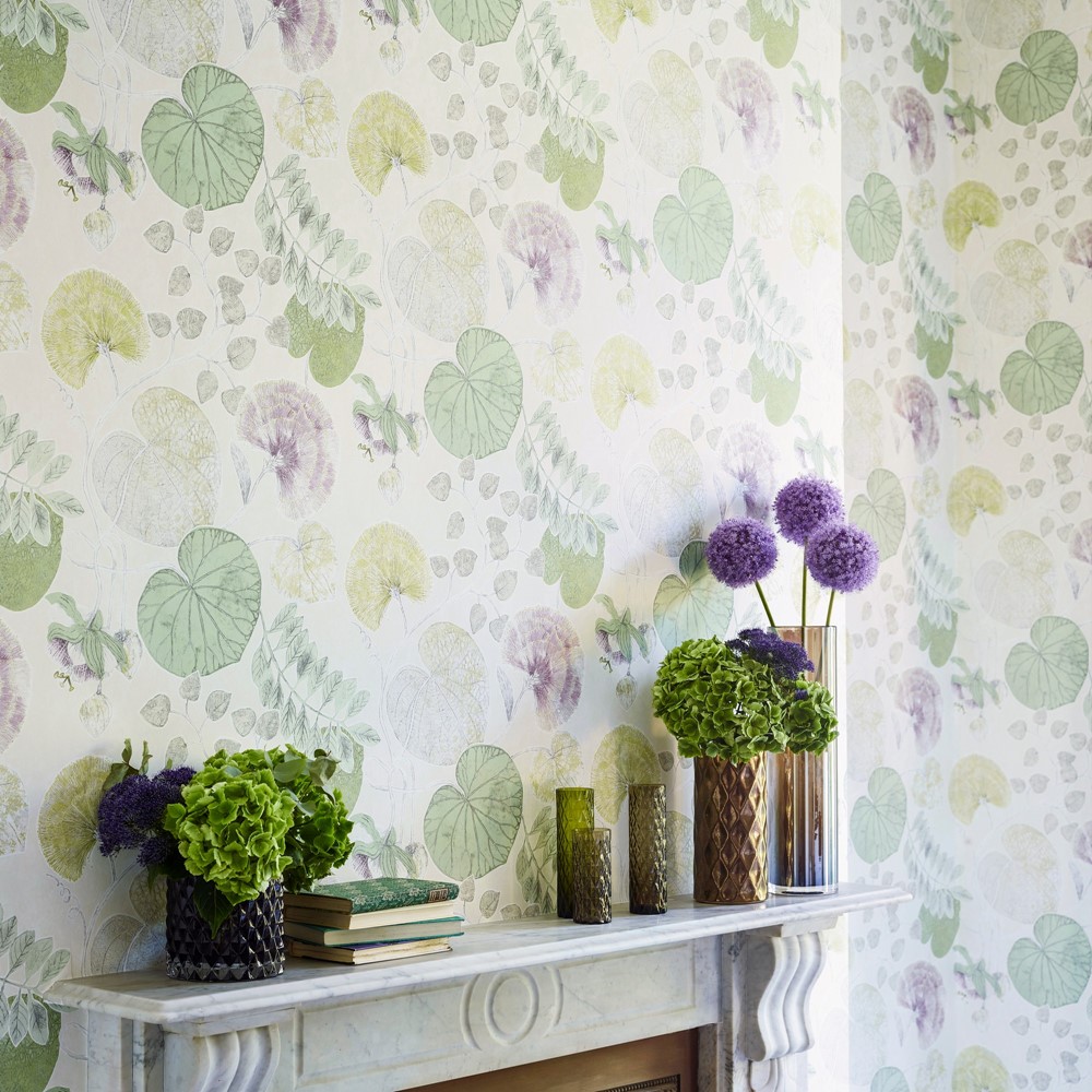 Dardanella Wallpaper 111259 by Harlequin in Linden Heather Purple